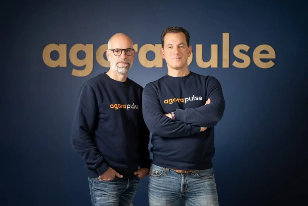 Portrait professionnel réalisé pour les dirigeants de l’entreprise Agorapulse à Paris