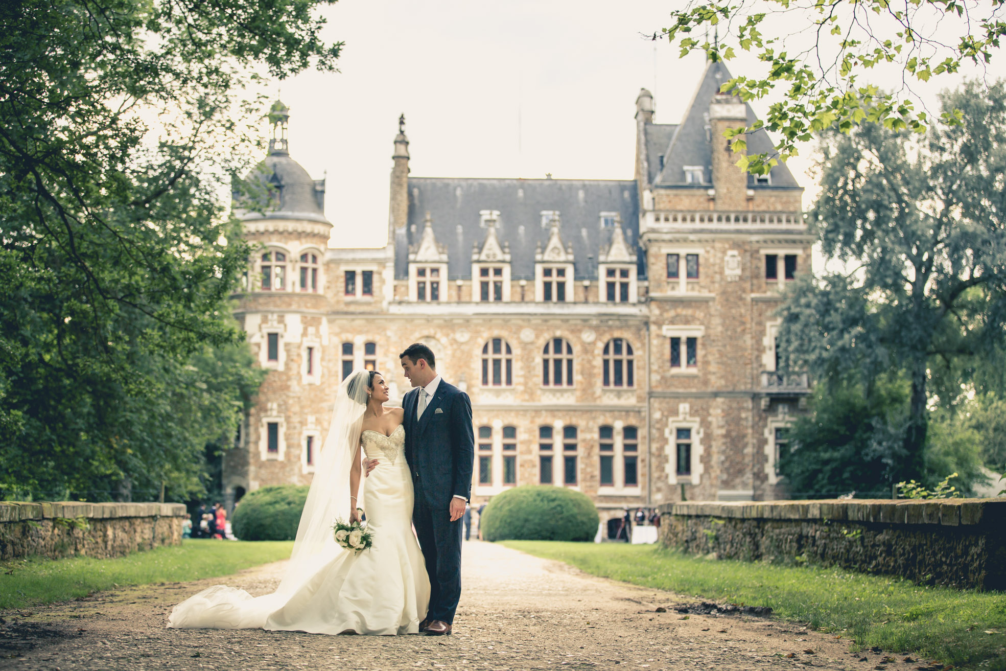 mariage dans le Château de Méridon