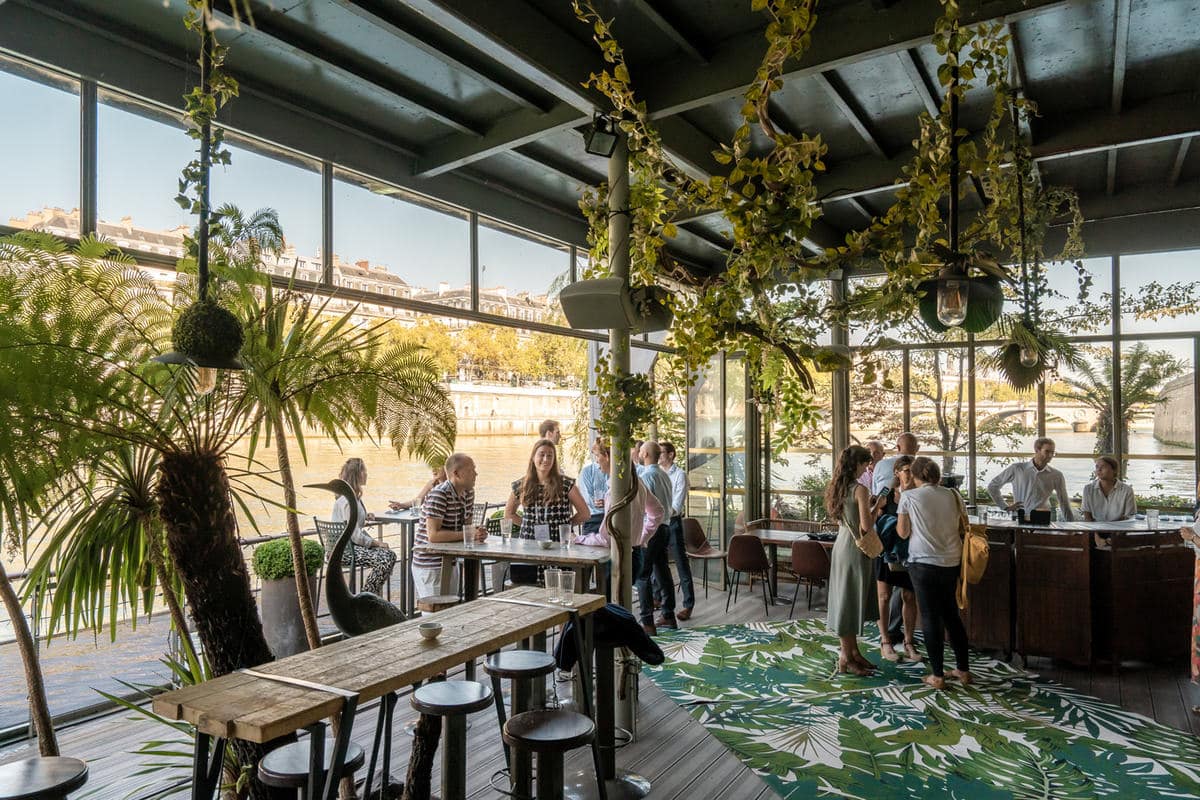 photographe les jardins du Pont Neuf paris, événement entreprise, événementiel corporate