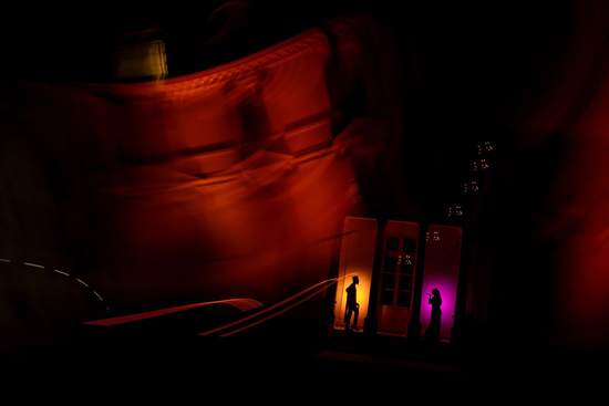 shooting couple la nuit chateau Barthelemy