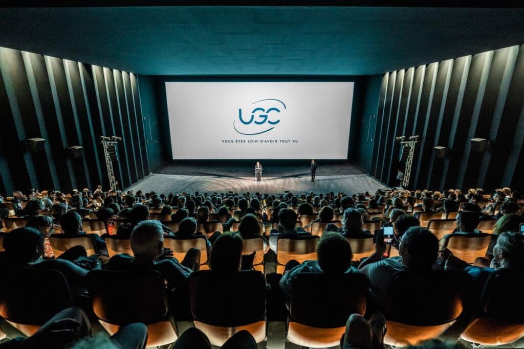 inauguration du cinéma UGC de Westfiled parly 2 au chesnay