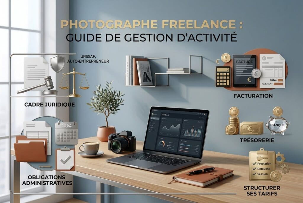 bureau de photographe professionnel