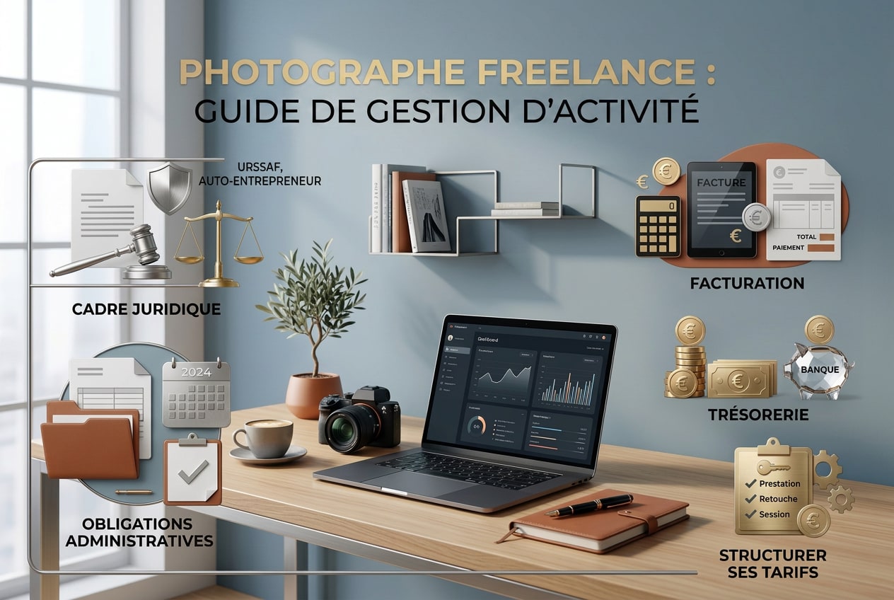 bureau de photographe professionnel