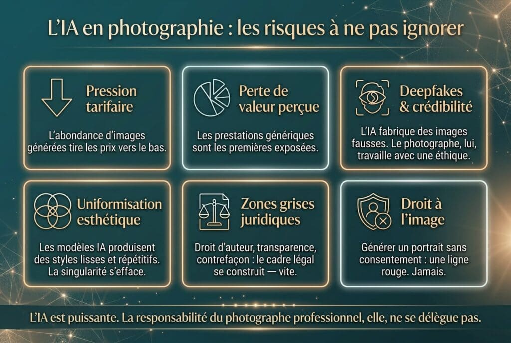 les différents impacts de l'intelligence artificielle sur le marché de la photographie